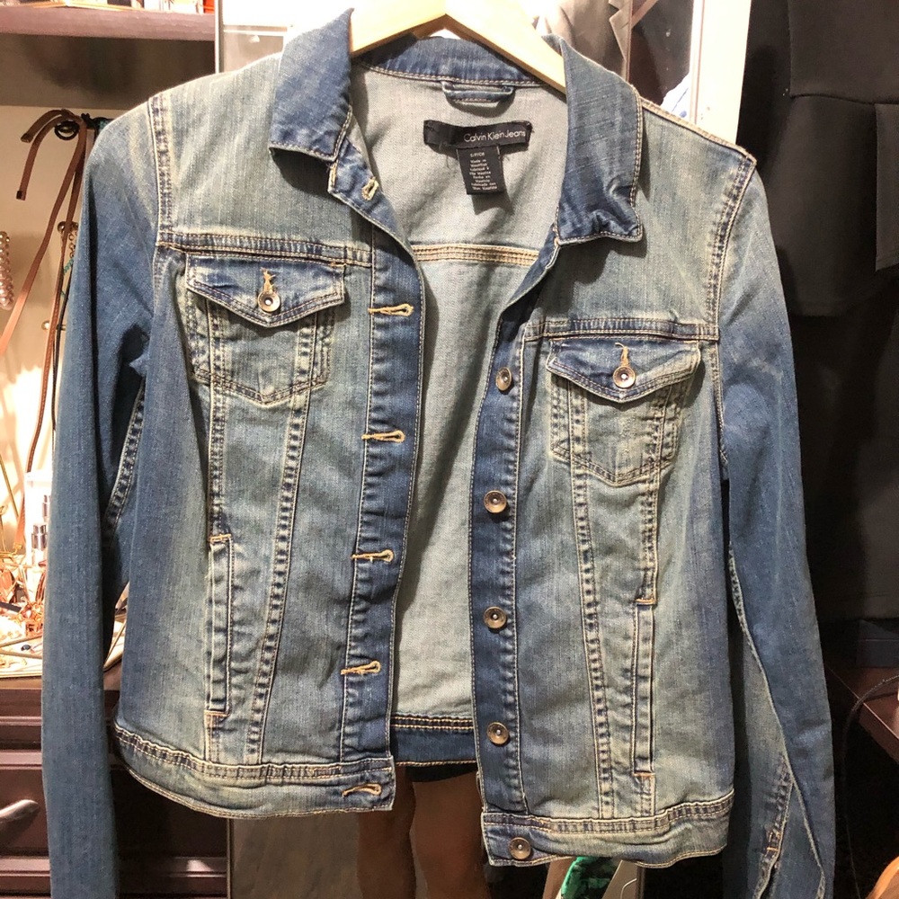 New CK demin jacket